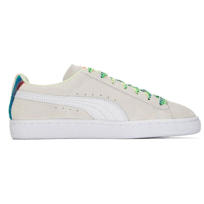 Puma Suede Classic Just For Fun Low Top Sneakers Unisex sneakers White Green 390503-01