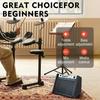 Coolmusic DM20 20W BT Personal Monitor Amplifier for Electric Drums, Keyboards, and Acoustic Guitars