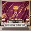 Custom Name Text Tapestry Queensland Maroons Personalized Polyester Wall Tapestry For Bedroom And Room