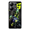 Case For Xiaomi Redmi Note 13 Pro 4G 46 Valentino Rossi Logo Motogp Monster Maniacase