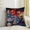 Demon Slayer Cushion Cover Inches Farmhouse Decor Home Throw Pillow Covers For Couch Decorations