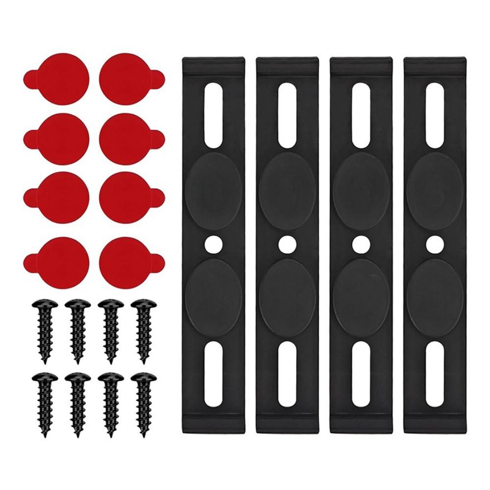 

4Pcs Frameless License Plate Mount WeatherProof Tag