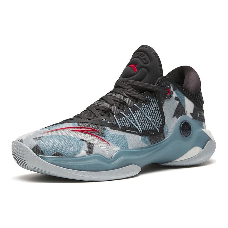 Anta Sky 1 Non-Slip Wear-Resistant Low-Top Basketball Shoes Men Sneakers Blue Black 112311107-5