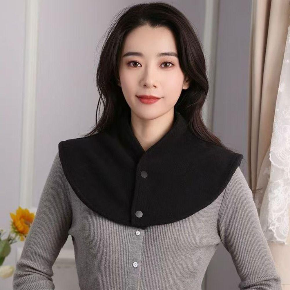 Warm Neck Protection Thick Neck Warmer Wrap Fake Collar  Sleeping Use