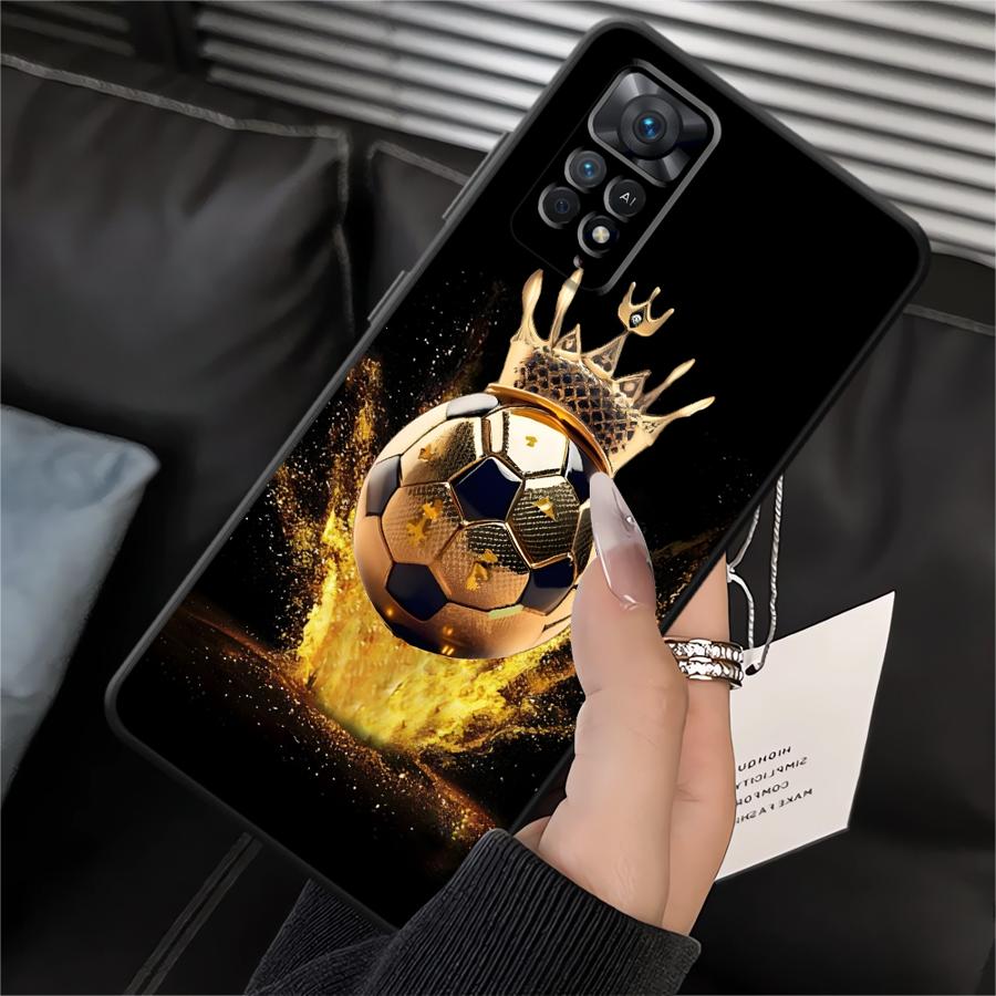 Football Champion Phone Cover Case for Xiaomi Redmi Note 14 13 Pro Plus 12S 11S 14C 9 8 7 K40 K80 A1 A2 A3 A4 A5 12C 13C 10 12
