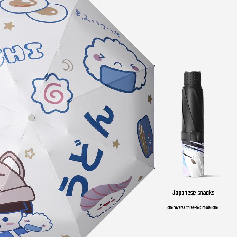 Automatic UV Protection Sun Umbrella 21 inch, 8 Ribs