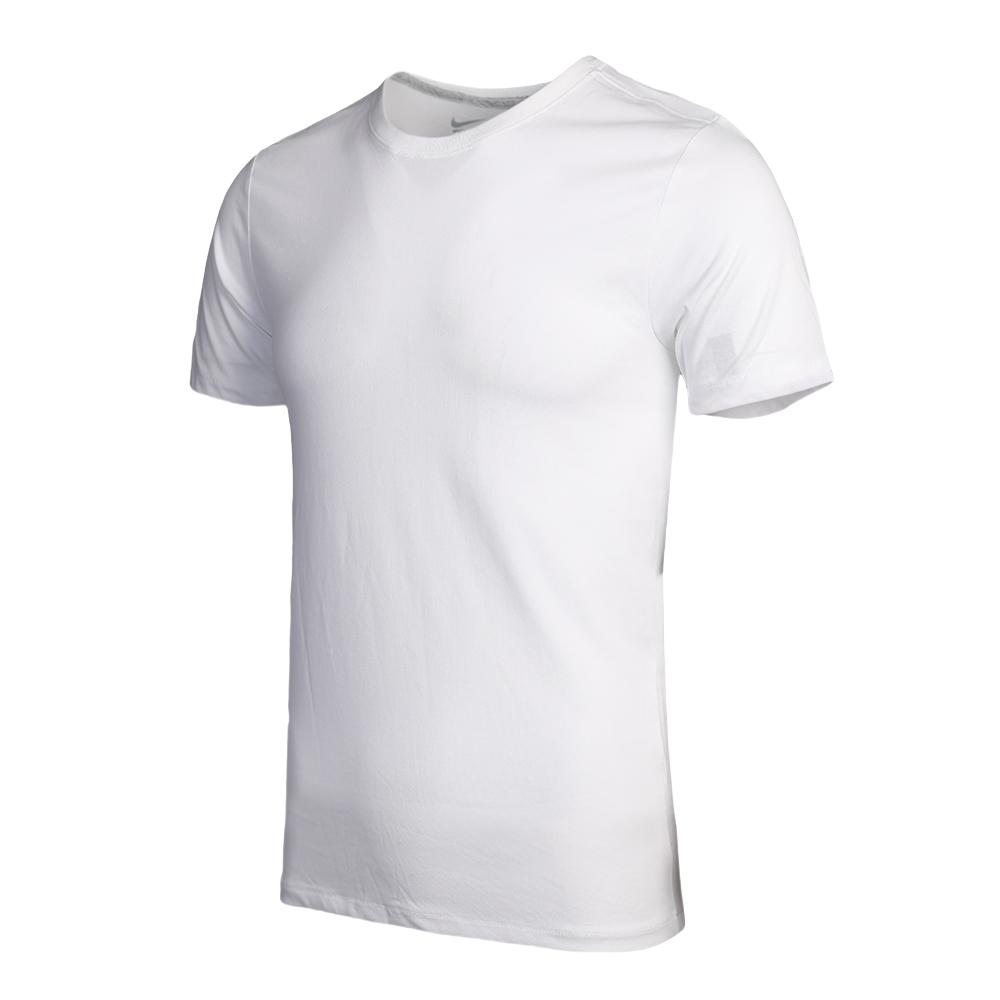 Nike T Shirts Men's Crew Neck Moderate Straight Fit 743034-100