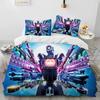 A-Apex Legends Game Gamer Cartoon Dekbed Beddengoed Set Dekbedovertrek Bed Set Dekbedovertrek Kussensloopking Queen Size Beddengoed Set