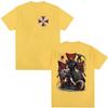 2026 Game Player Resident Evil 4 Fans Merch T Shirt Men's Classic Gothic Cosplay Short Sleeve T-shirts Cotton T-shirt Streetwear