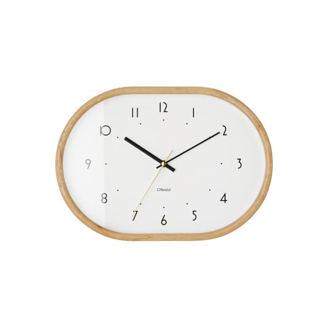 

Interform Wall Clock Mutuka Sweep Movement CL-4428 белый