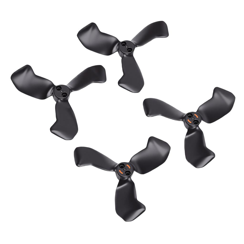 4PCS 3 Vanes Propell s Fit for NEO 2 Drone PC Low Noise Drone Replacement Paddles Lightweight Extended Time
