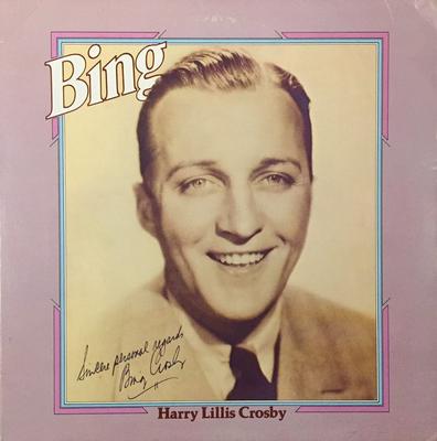 LP Record BING CROSBY - Harry Lillis Crosby P14369 Columbia Specia 1977 US Jazz Used