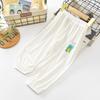 Kids' Anti-Mosquito Cotton Pants: Summer Cool, Lightweight, Versatile Casual Wear for Boys and Girls
