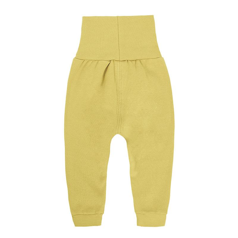 Kids Thick Brushed Pajama Set for Spring Autumn Long Sleeve Pants with Tummy Protection