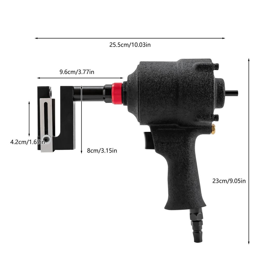 NUOVO Punzone Pneumatico 8mm Aria Metallo Punzone Utensile Industriale Lamiera