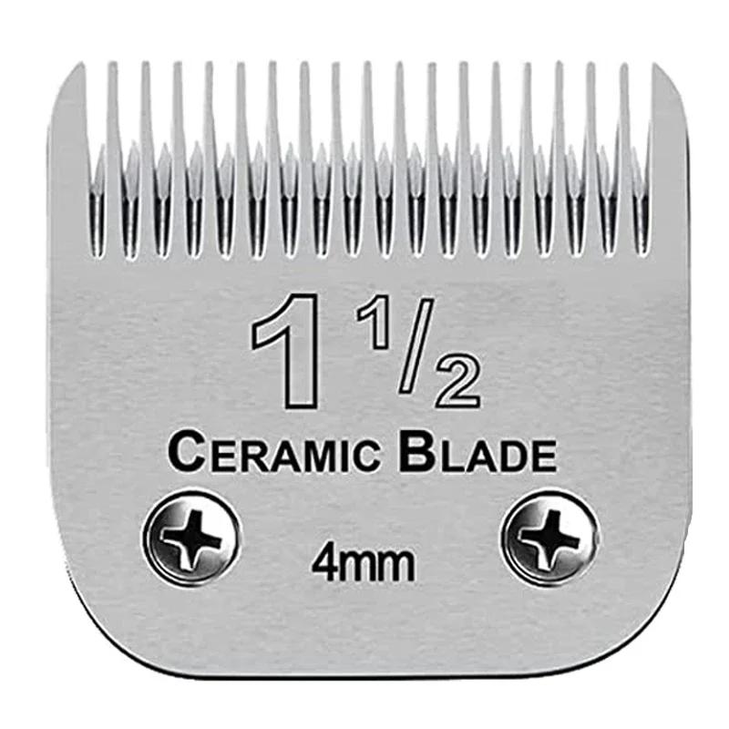 Toelettatura Professionale per Cani con Lama Ceramica Staccabile Compatibile con Andis/Oster A5/Wahl Serie KM Clippers per Animali