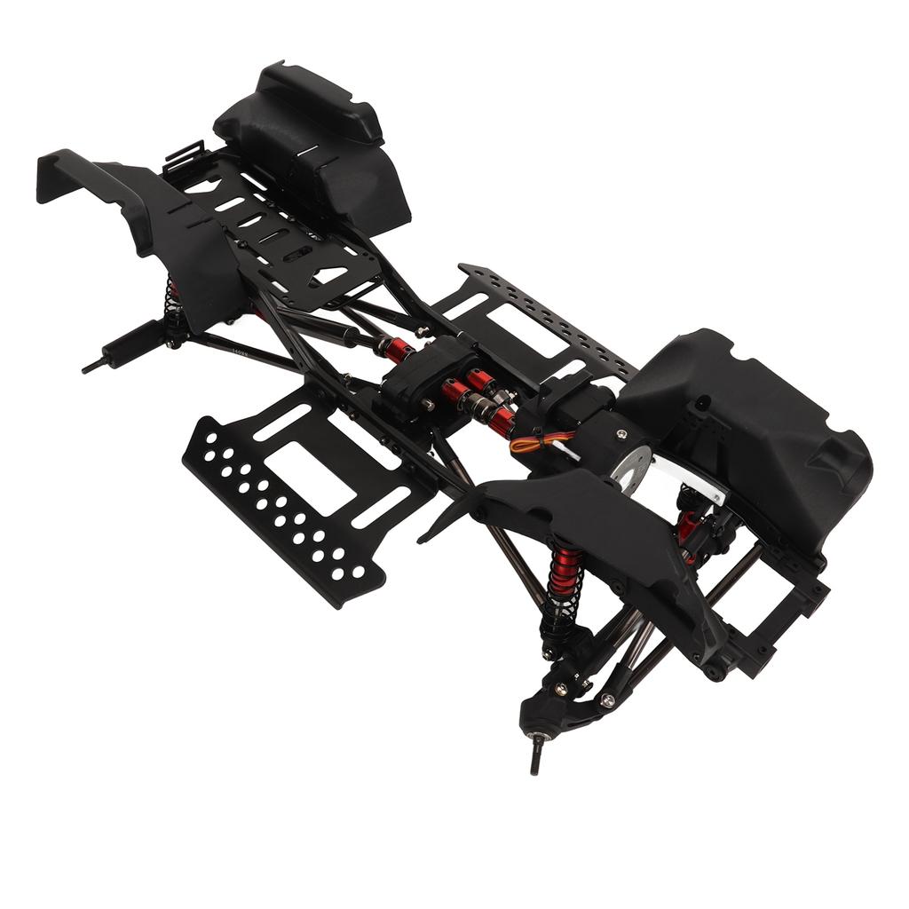 RC Crawler Car Chassis Frame 2 Speed Transmission 4 Shock Absorbers 313mm Wheelbase Chassis Frame