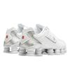 Nike Shox TL Biela Kovová Strieborná Oranžová