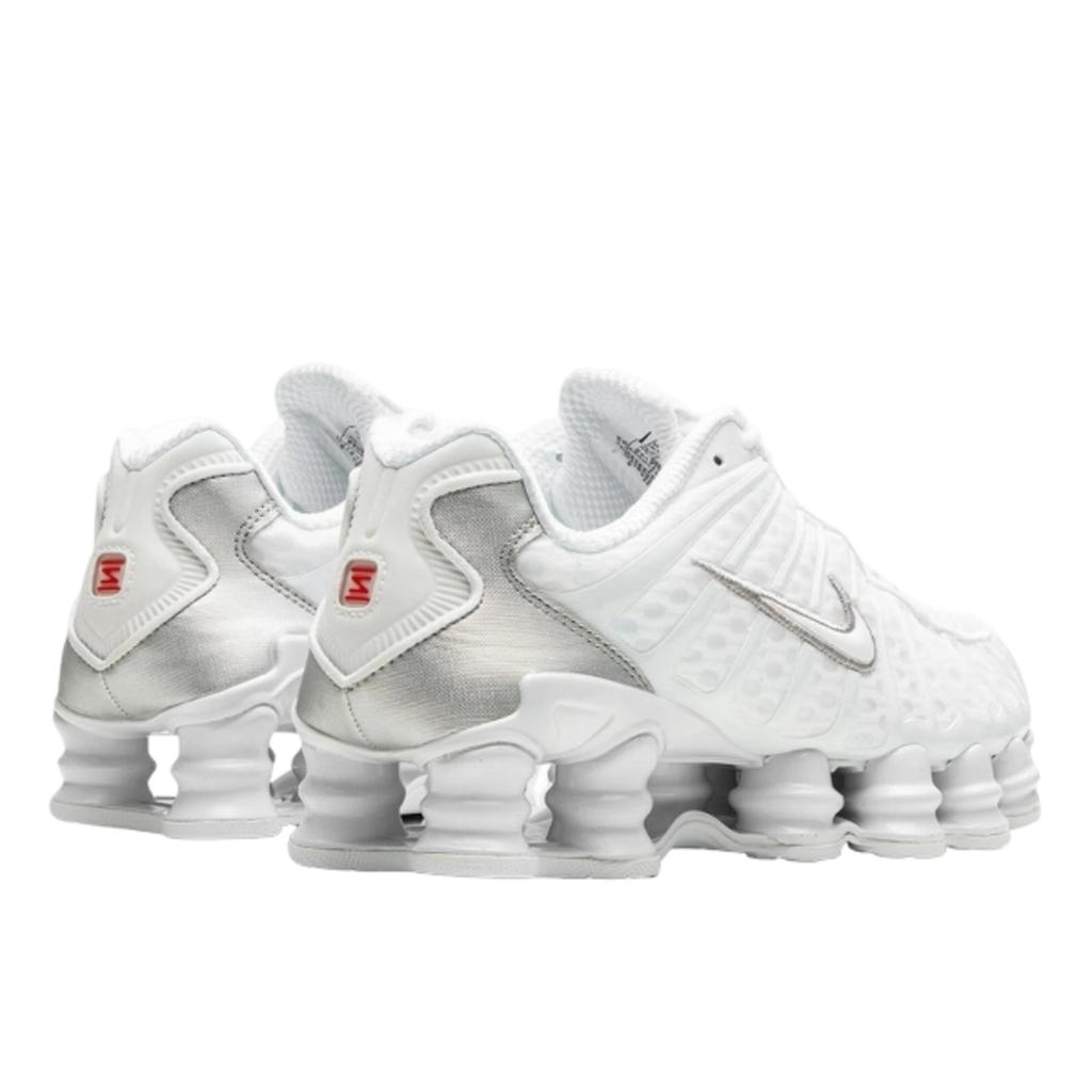 Nike Shox TL Biela Kovová Strieborná Oranžová