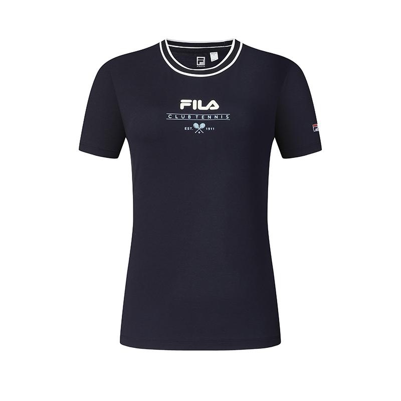 

New FILA T Shirts Women s RD Royal Blue A11W433105FNV 160/80A/S