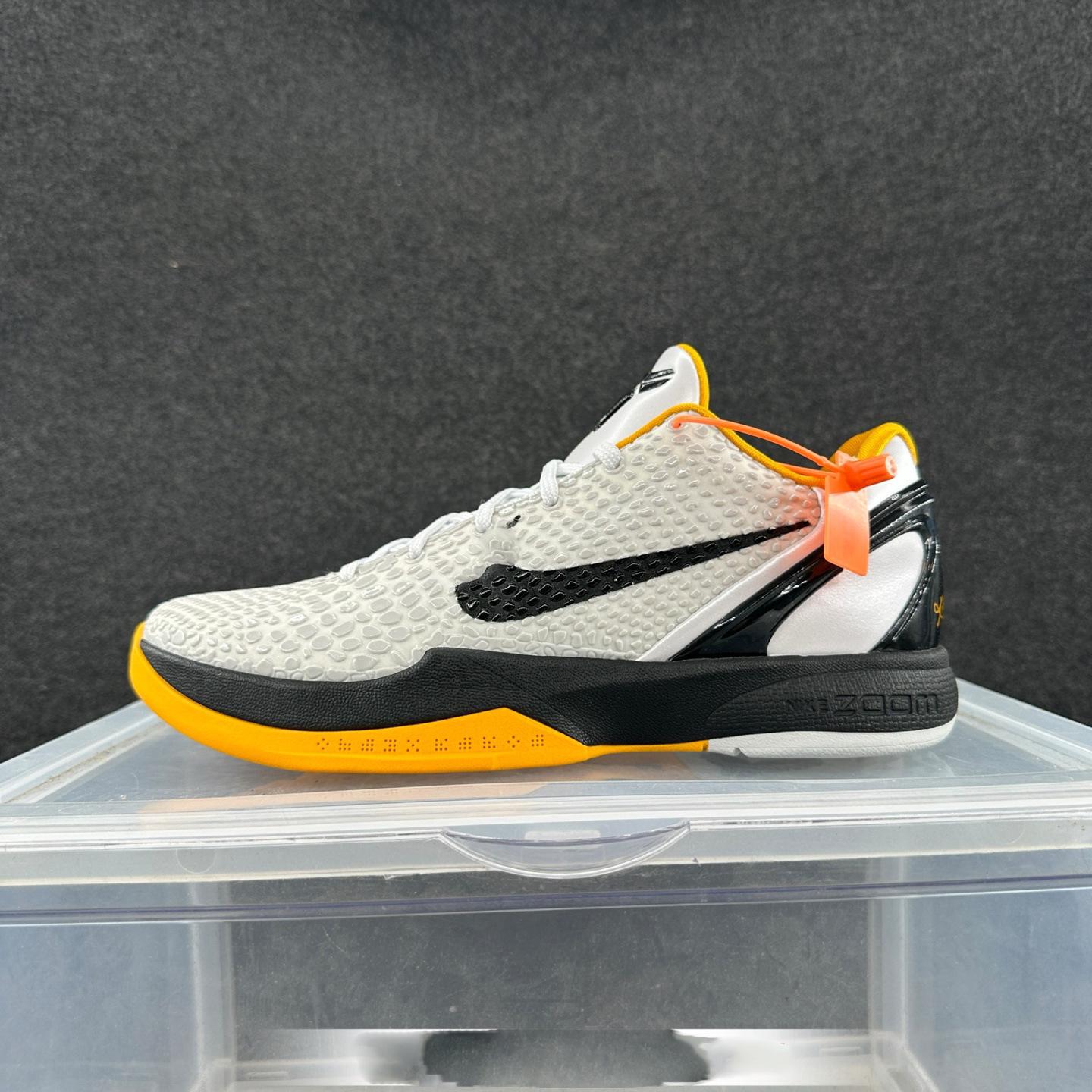 

Оригінальні баскетбольні кросівки Kobe 6 Combat - Насичений помаранчевий, Повна копія Mamba, Чоловічі спортивні кросівки 6-го покоління Size 41