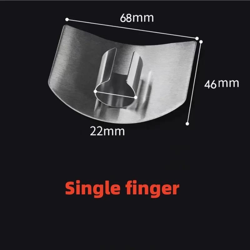 Kitchen Tool Accessories Stainless Steel Finger Guard Safety Vegetable Cutter Hand Guard Cut Protector