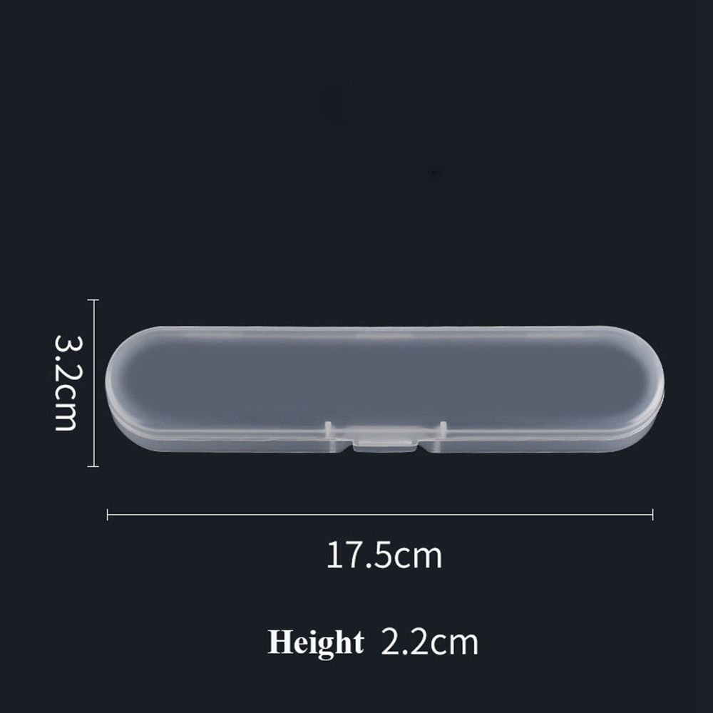 4pcs 10 Styles Dustproof Box Transparent Tweezers Packaging Parts Box  Parts Storage Box