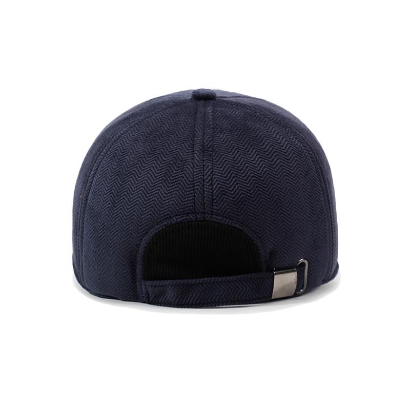 Men's Baseball Cap Winter Middle-Aged Outdoor Cold-Proof Thick Warm Ear Protection Sports Cap