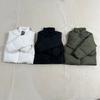 Mens Vintage Letter Stand Collar Padded Jacket Winter Thick Loose Warm Windproof Cotton Coat