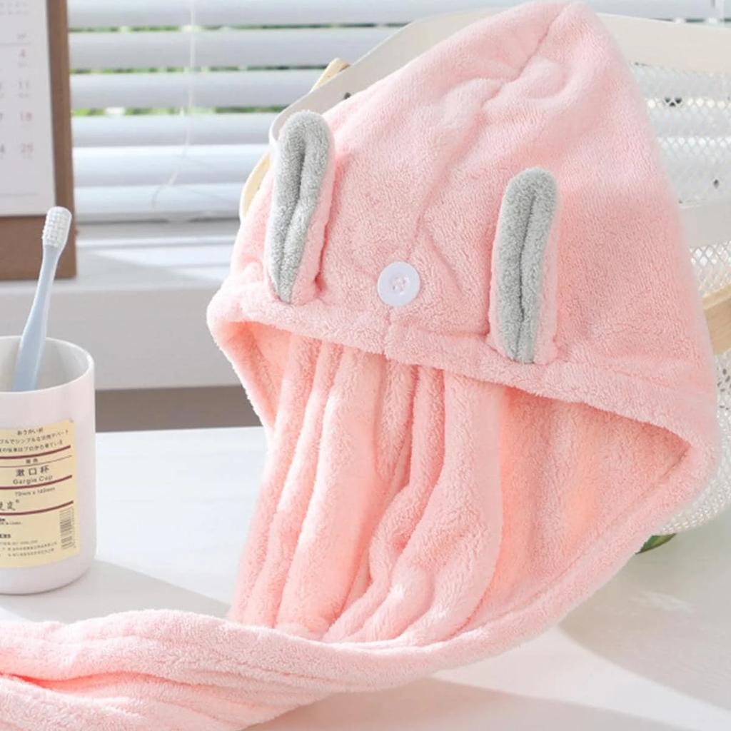 1 buc. Prosoape de Păr din Microfibră Super Absorbante Prosop de Uscat Părul Turban Pentru Femei și Fete Pălărie Magică de Uscat Părul Rapid