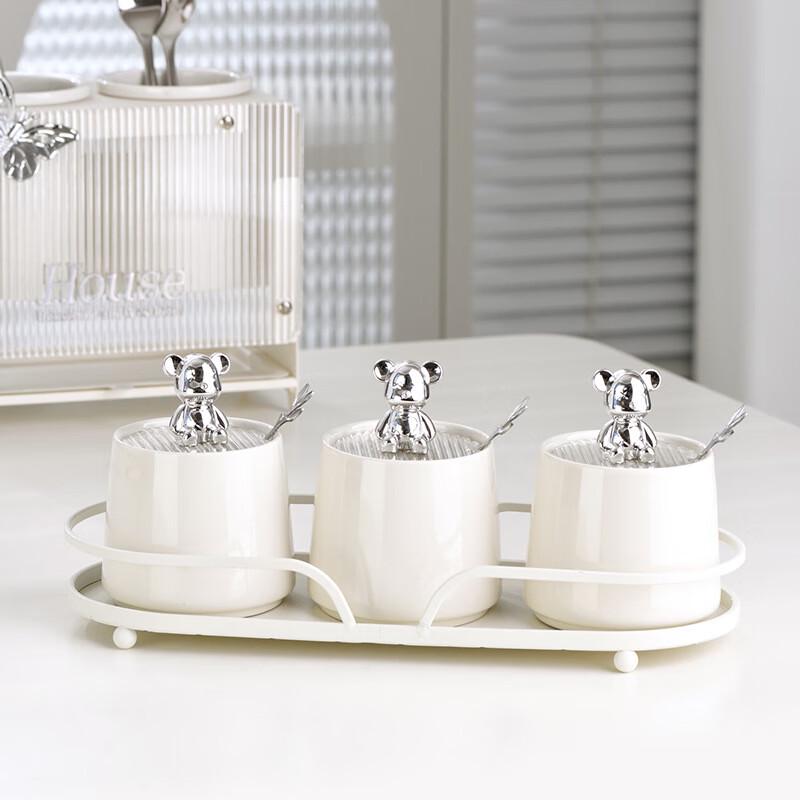 Keramiskt Björn Kryddburksset