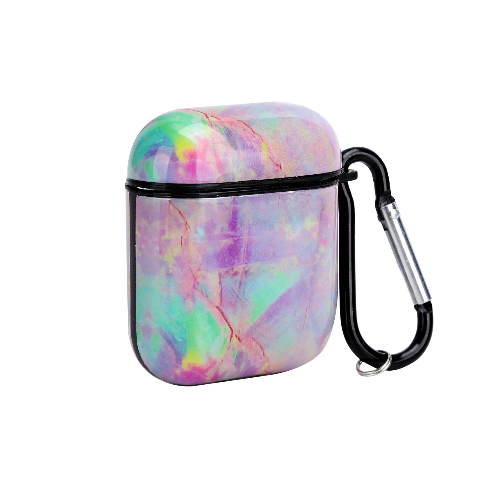 

ABS Earphone Cover Case Sleeve Protector with Hanging Buckle for IOS Earbuds 1 2