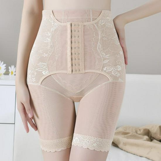 Women's Postpartum Body Shaping & Slimming Pants: Breathable, Buttoned, Waist-Lifting, Hip-Lifting Design