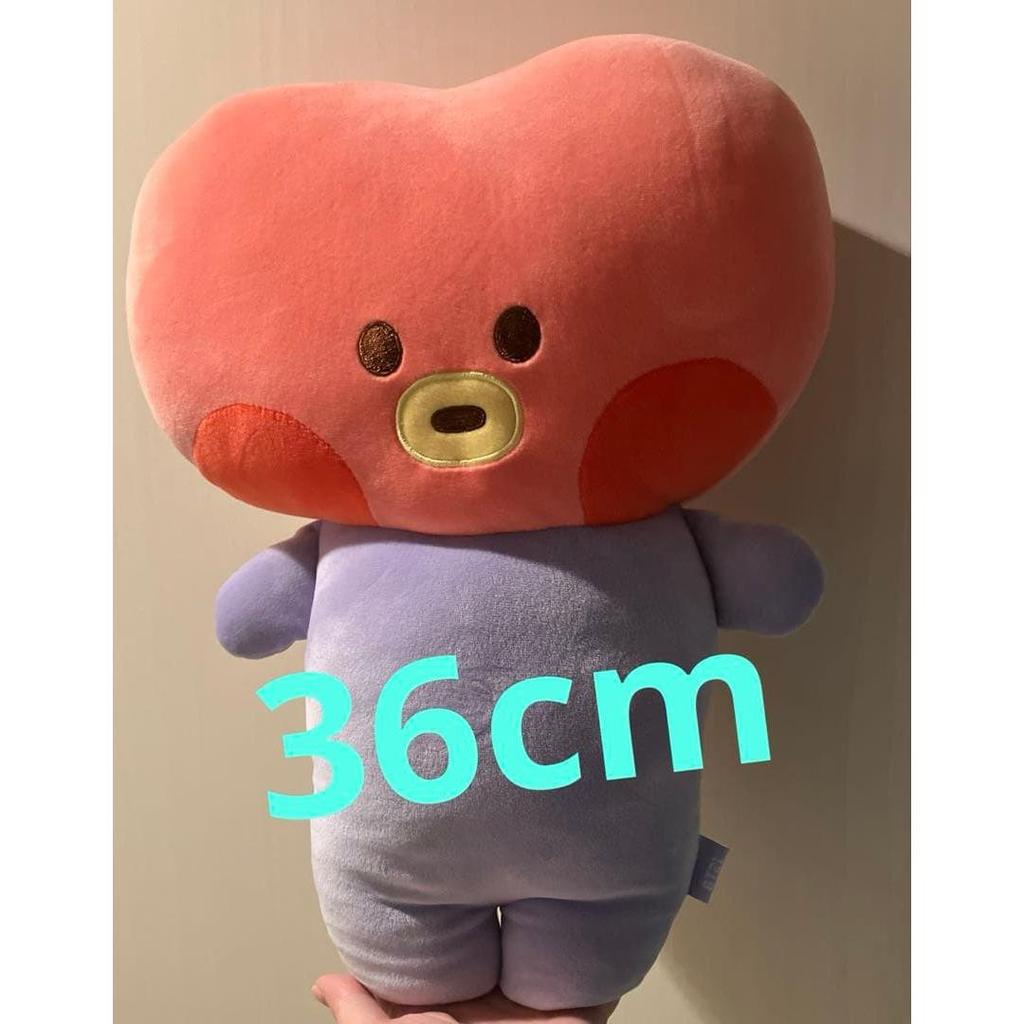 Used BT21 TATA Tete V Soft Pillow Big Size Stuffed Toy BTS