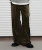 Ledeoli Washed Corduroy Pants [Black]