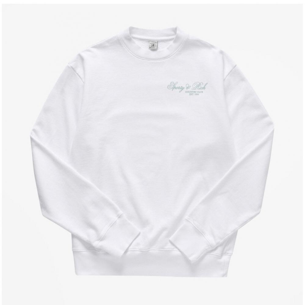 Sporty   Rich Cr864wh Villa  Villa  Common Sweatshirt