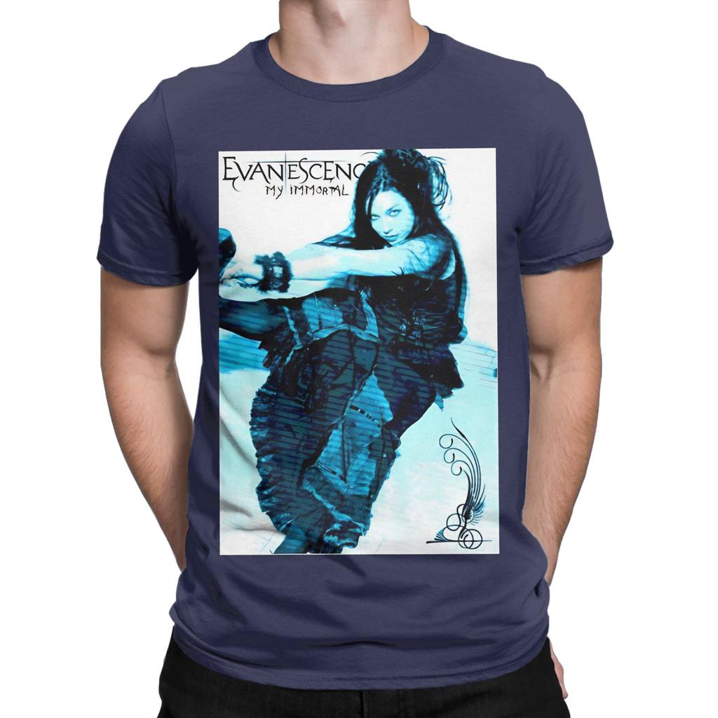 Amy lLee Evanescence Album poster Funny 100 Cotton TShirt Amy lLee Evanescence Tees Tops For Unisex