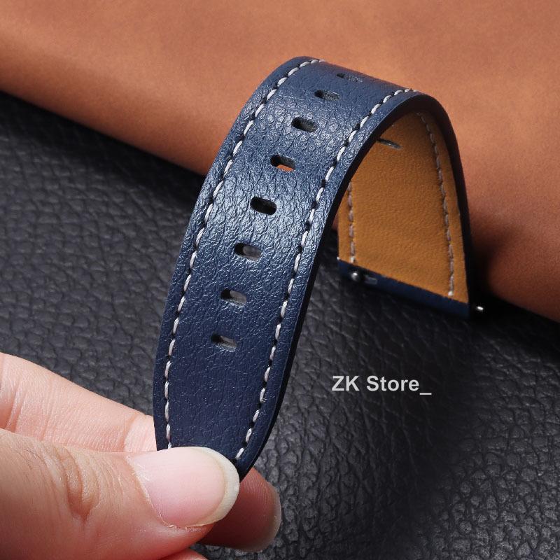 Vintage Leather Watch Straps 20mm Quick Release Watch Band for Seiko for Omega Wristabnd Bracelet Belt for Men Accessories