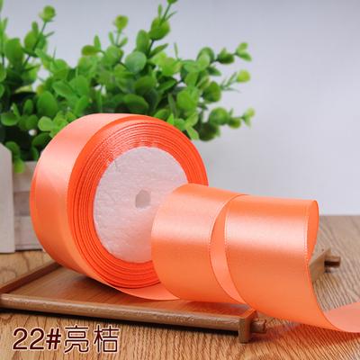 25yards/Roll High quality Satin Ribbons For Crafts Bow Handmade Gift Wrapping Christmas Wedding Decorative Ribbon wide 50mm