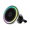 Magnetic Wireless Fast Charger & Ambient Light Phone Holder for Car