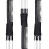 Oil Head Curly Comb Men Double Side Tooth Combs Steel Needle Fork Combs Hair Brush Barber Salon Hairdressing Tools