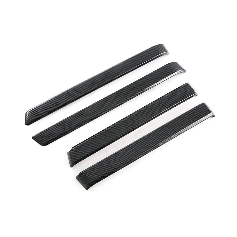 

Car Interior Door Decoration Panel Stickers For Toyota Tacoma 2025+ ABS Material Carbon Look Interior Upgrade Car Accessories