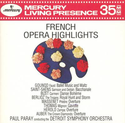 CD DETROIT SYMPHONY ORCHESTRA? HEROLD? - French Opera Highlights PHCP10224 Mercury Living  1991 Japan ObiClassical Used