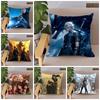 F-Final F-Fantasy VII Pillow Case Home Decor Throw For Sofa Bed Car Room Decor Gift Idea