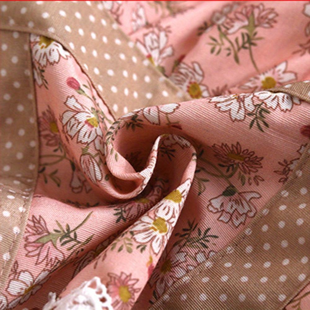 Floral Design Canvas Apron - 1pc, 2pcs with Adjustable Straps, Breathable Fabric, Perfect for Chefs And Waiters