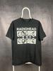 Νέο Βαμβακερό Μοτίβο Υπερελαστικό Casual RADIOHEAD THE BENDS Vintage Unisex T-shirt Casual Μοτίβο Στρογγυλή Λαιμόκοψη Φαρδύ Oversize T-shirt