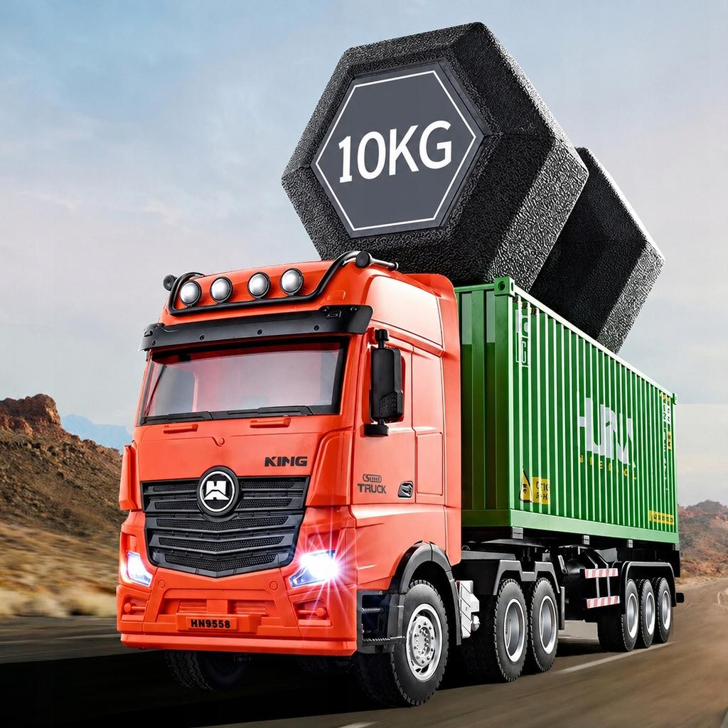 [PACZB] TIR truck with a sea container trailer + Z3509 remote control