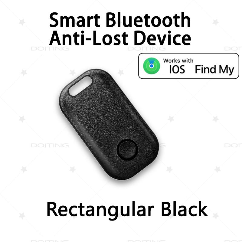 Mini Smart GPS Tracker Key Finder Locator Anti Lost Device Tracker For Kids Pets Car Luggage Works With Find My APP iOS System