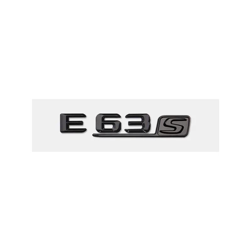 ZZUH8 E63S Logo Badge Car Stickers for Mercedes Benz E63 Refitted Eclass 6.3AMG Fender Side Labelflag New Old Rear Trunk Displacement