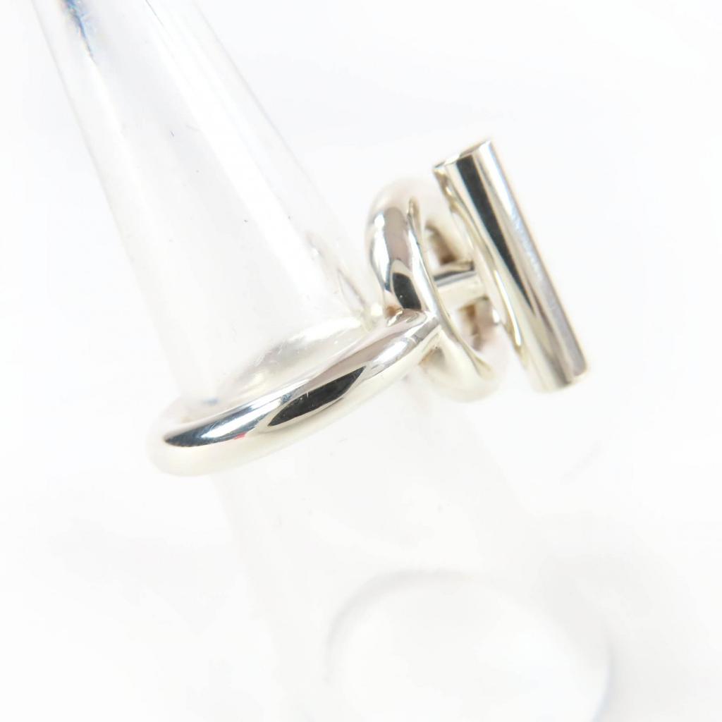 Excellent HERMES Ring Echappé MM Silver 925 Women Used